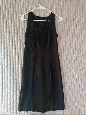 Ann Taylor Classic Black Sleeveless Dress